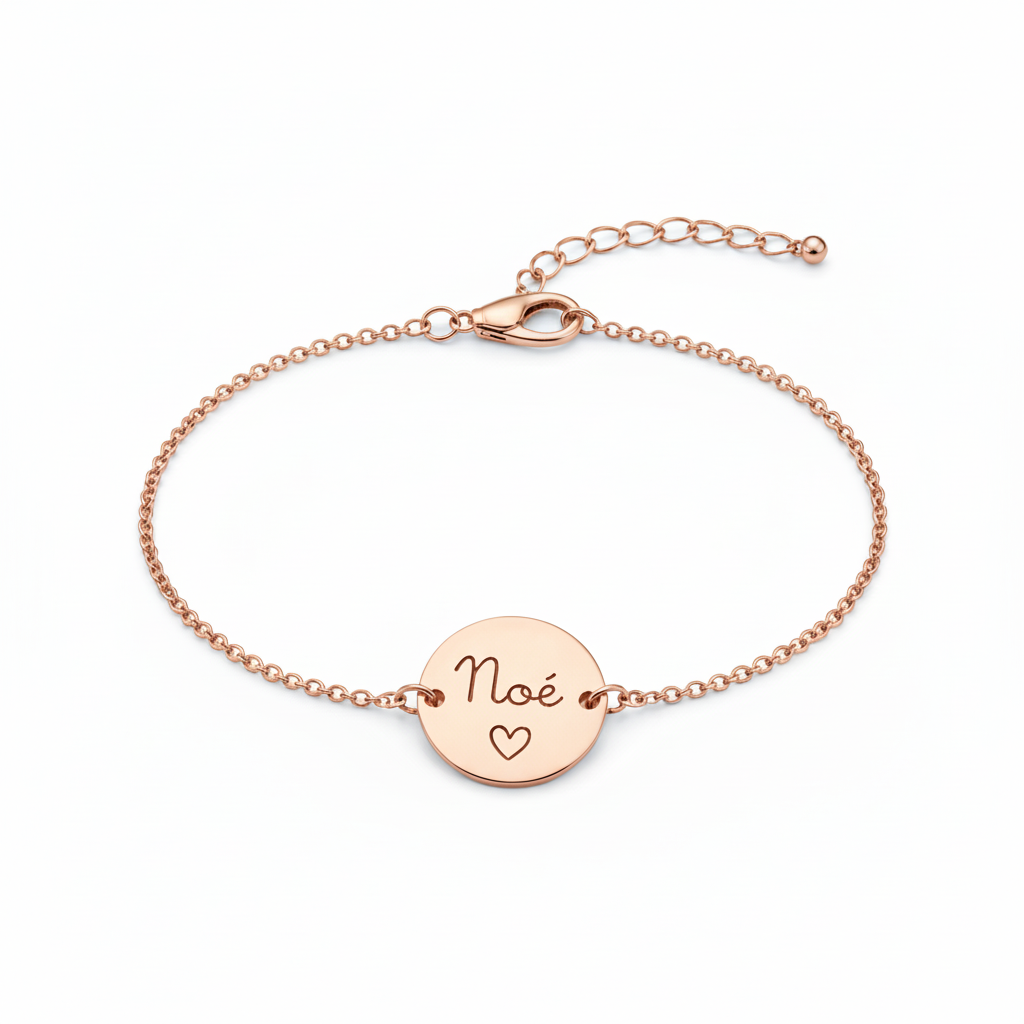 Bracelet Loren en or rose