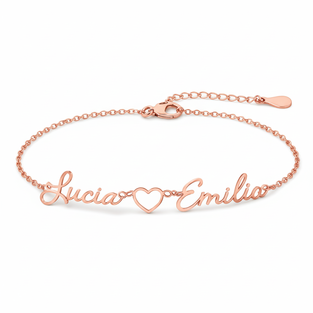 Bracelet Nour en or rose