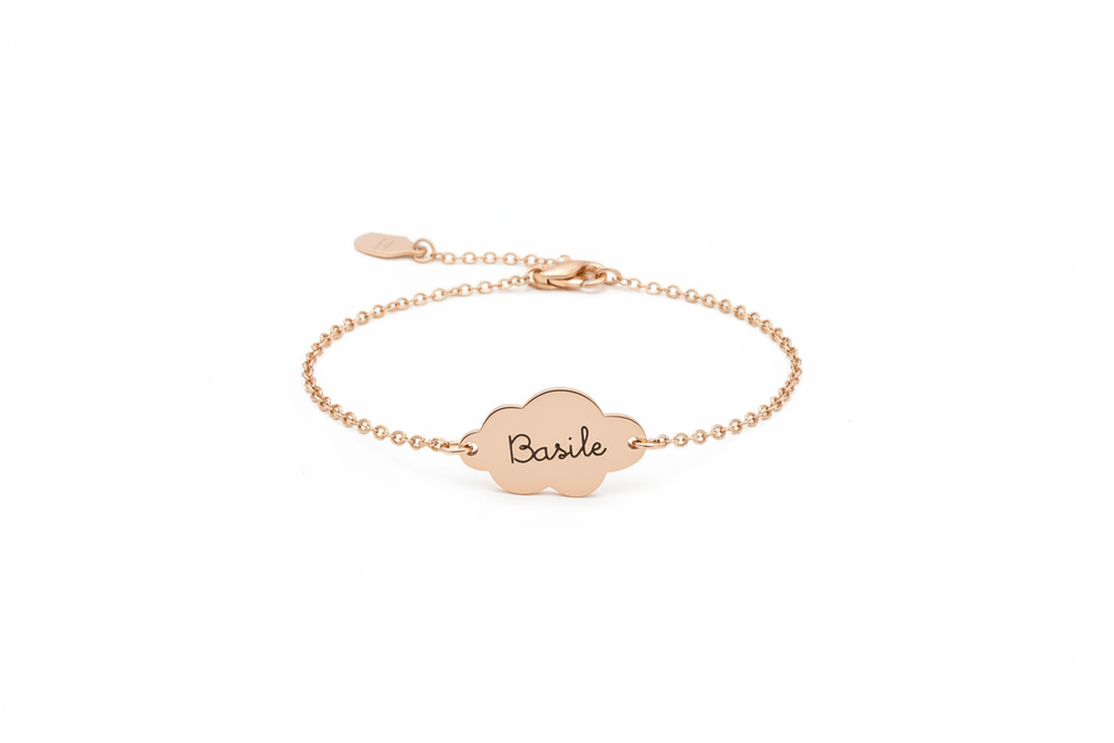 Bracelet nuage or rose