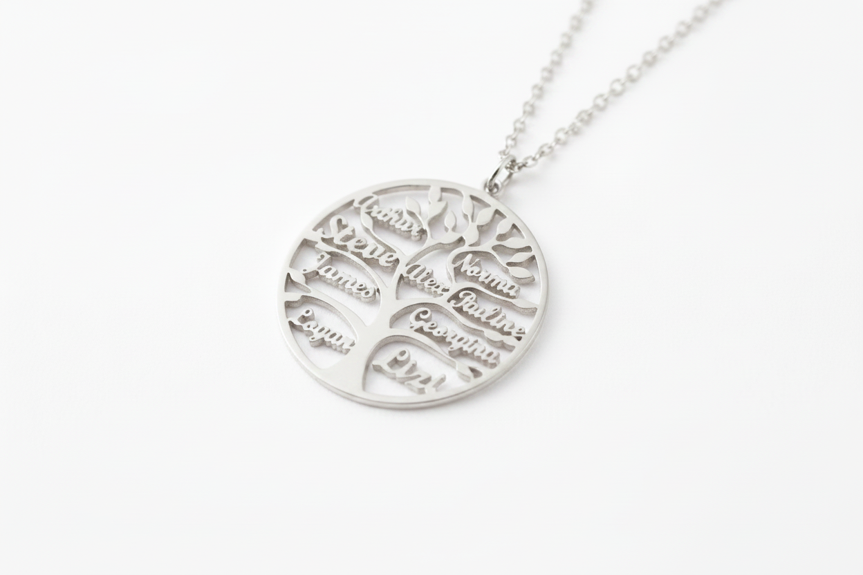 Collier arbre de vie argent