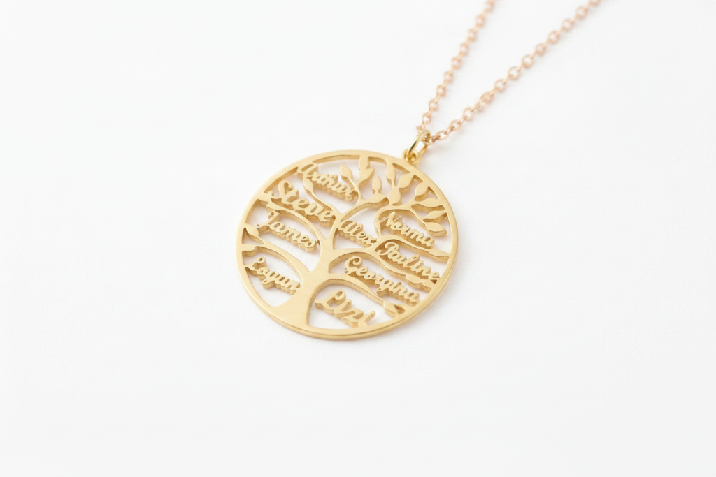 Collier arbre de vie or v2
