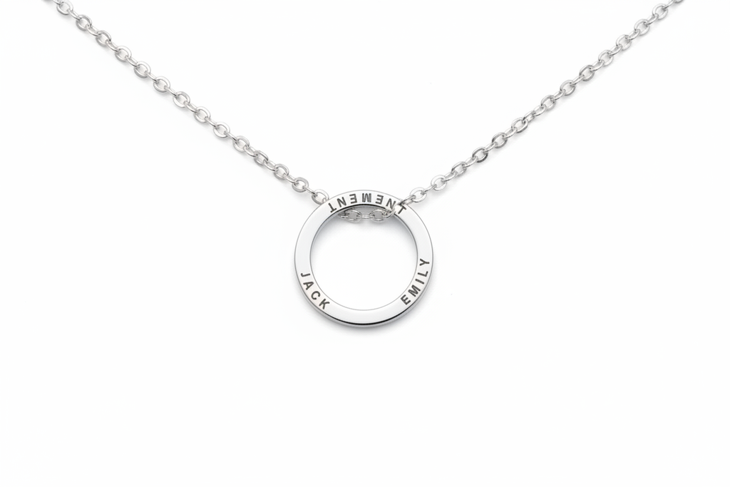 Collier cercle argent