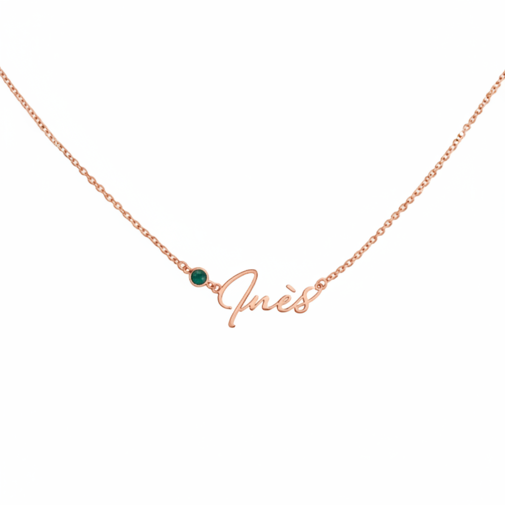 Collier Inès - Or rose