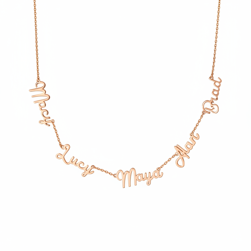 Collier Izam en or rose