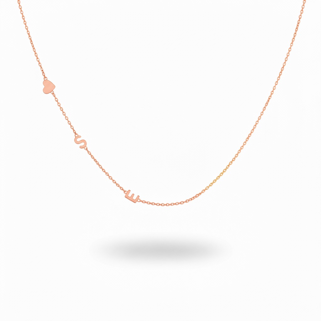 Collier Meyli en or rose
