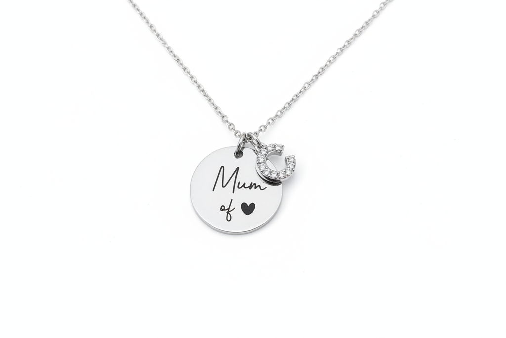 Collier Mum of argent