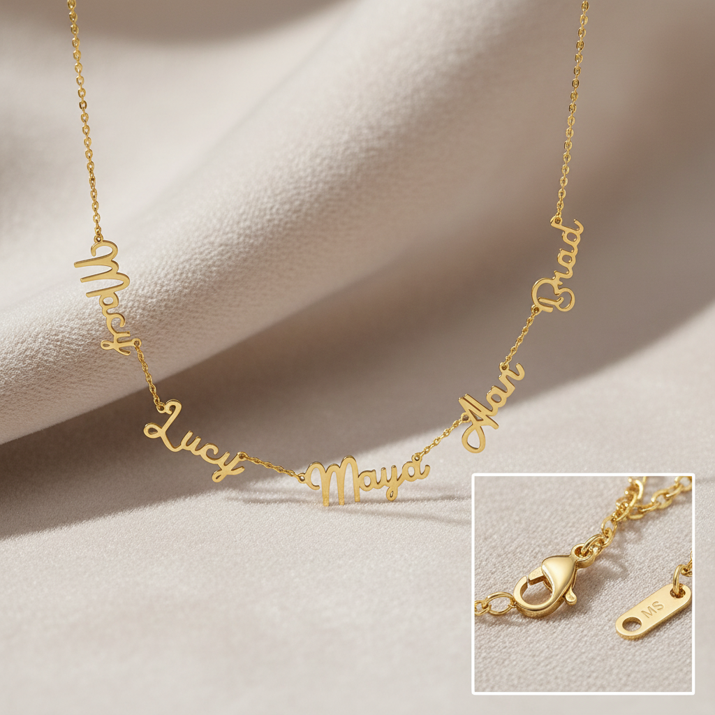 Collier sur fond neutre